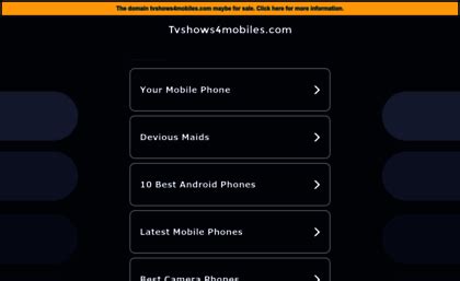 www.tvshows4mobile|Iba pa.